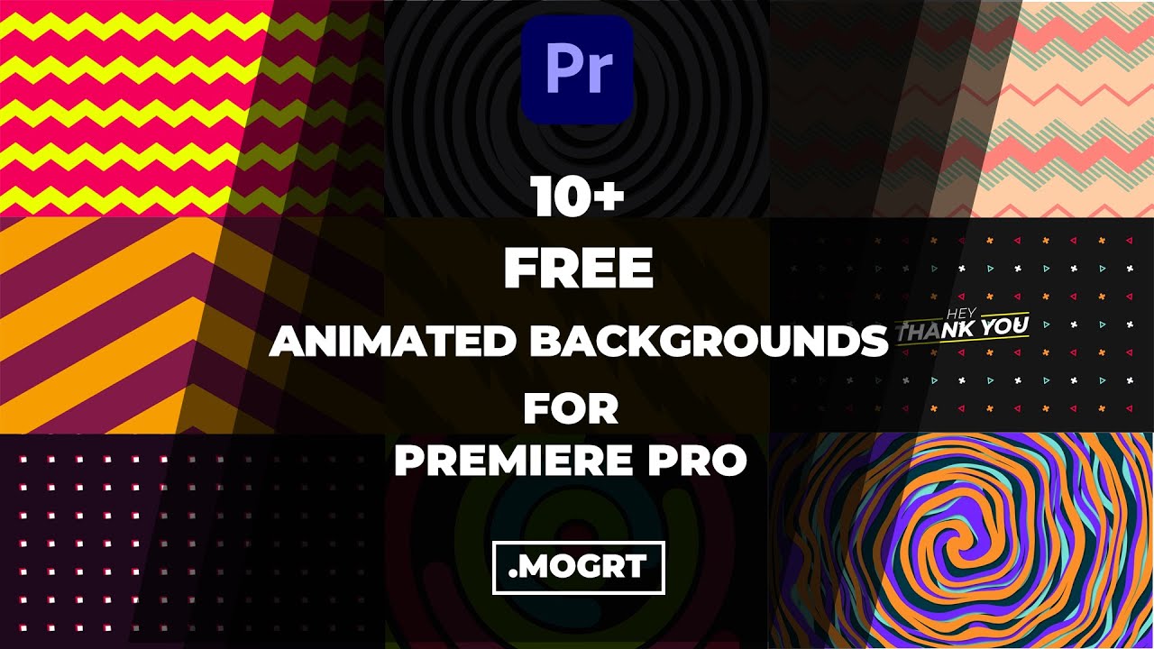 Premiere Pro Backgrounds