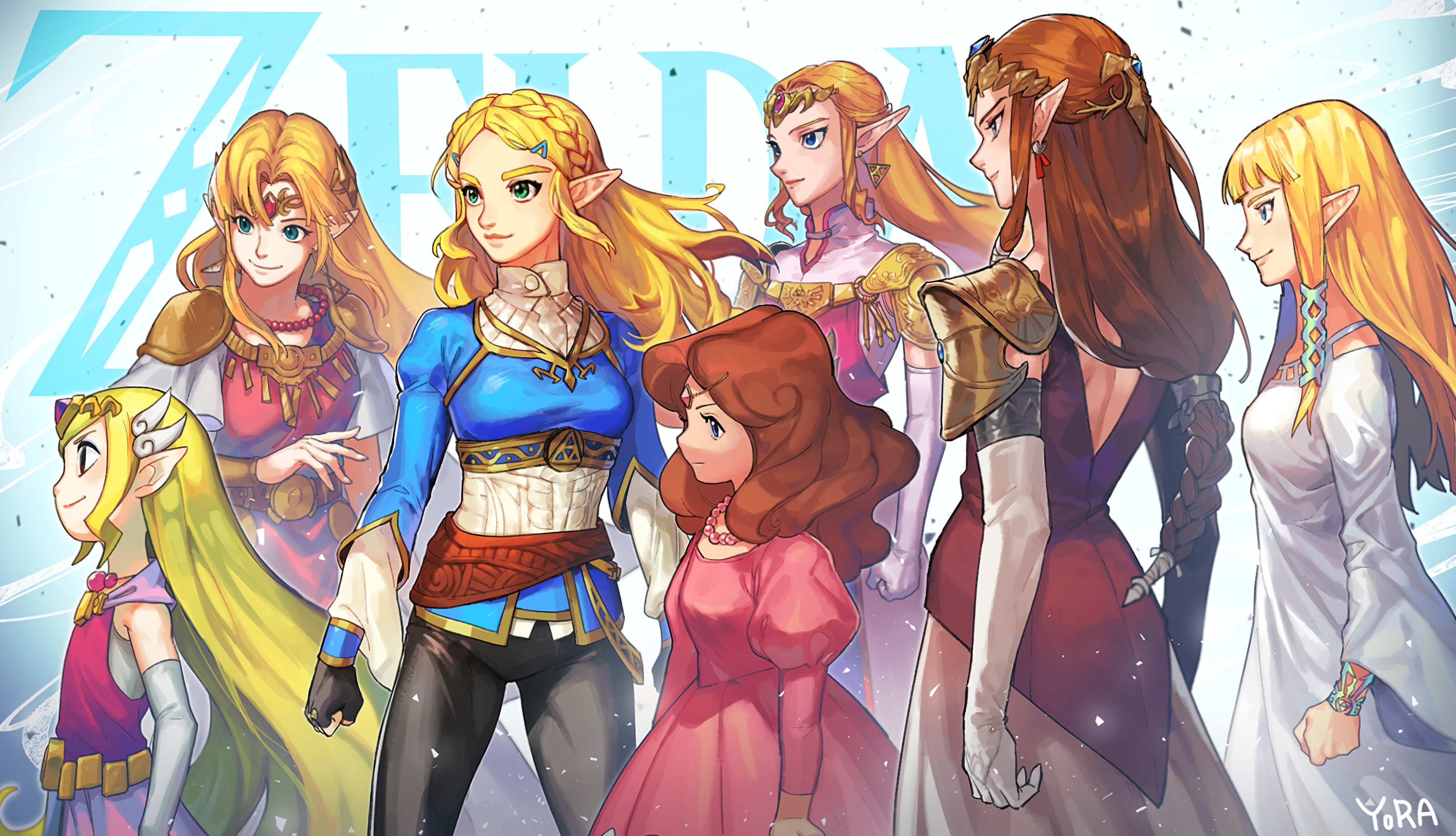 Princess Zelda Background