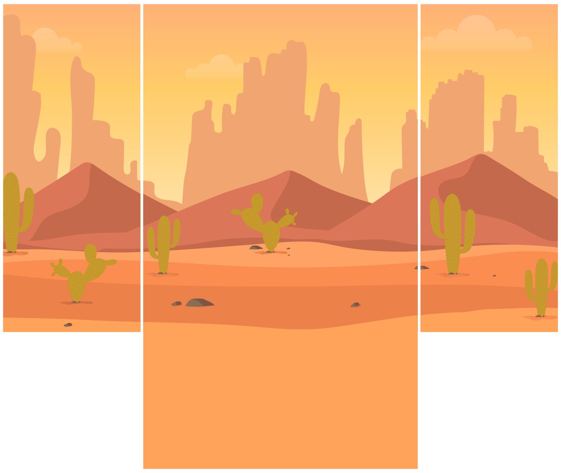 Printable Desert Backgrounds