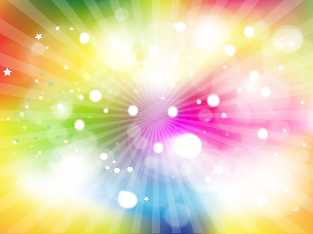 Rainbow Light Background