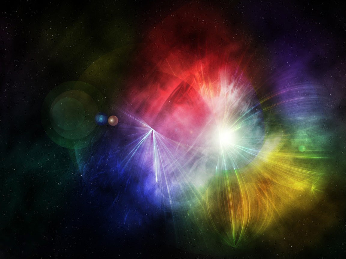 Rainbow Light Background