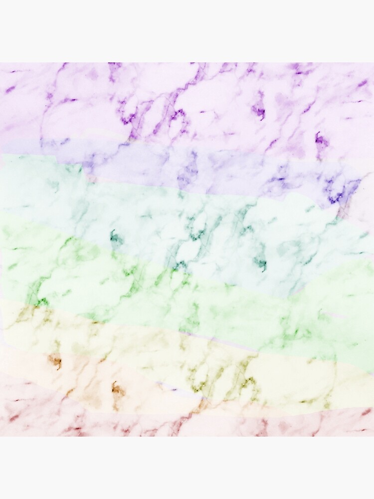 Rainbow Marble Background