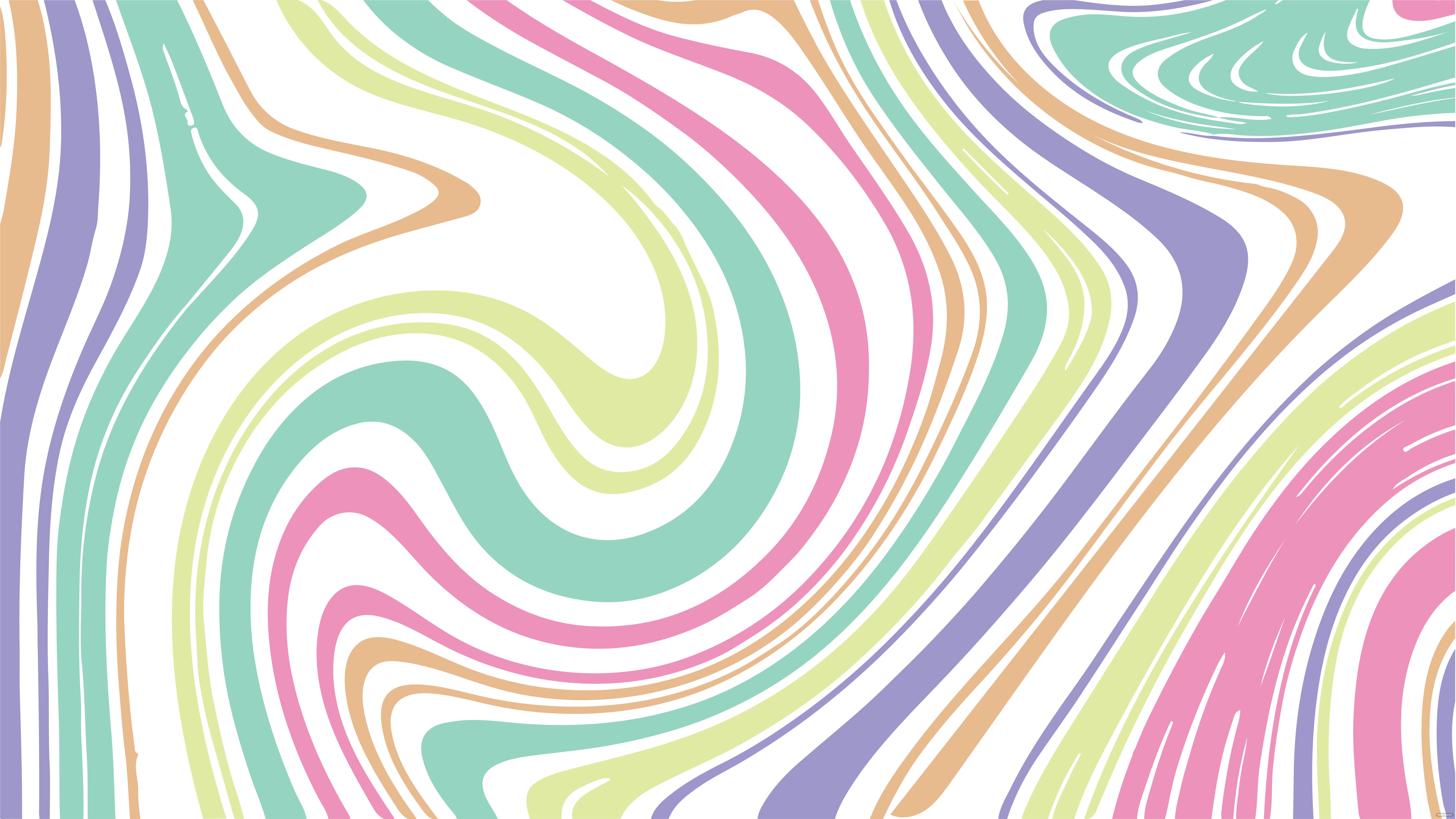 Rainbow Marble Background