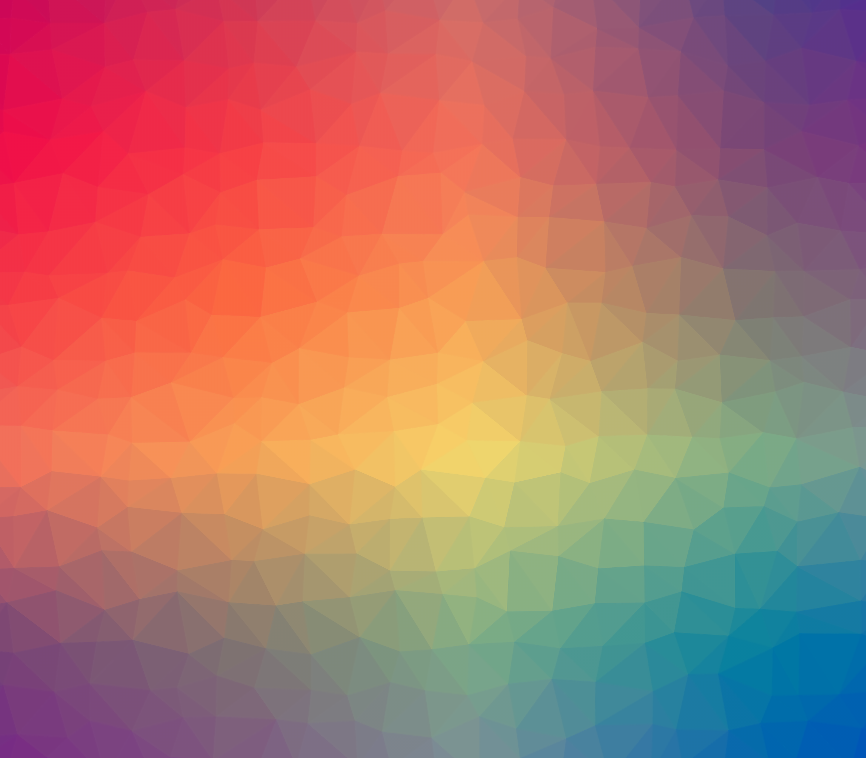 Rainbow Polygon Background