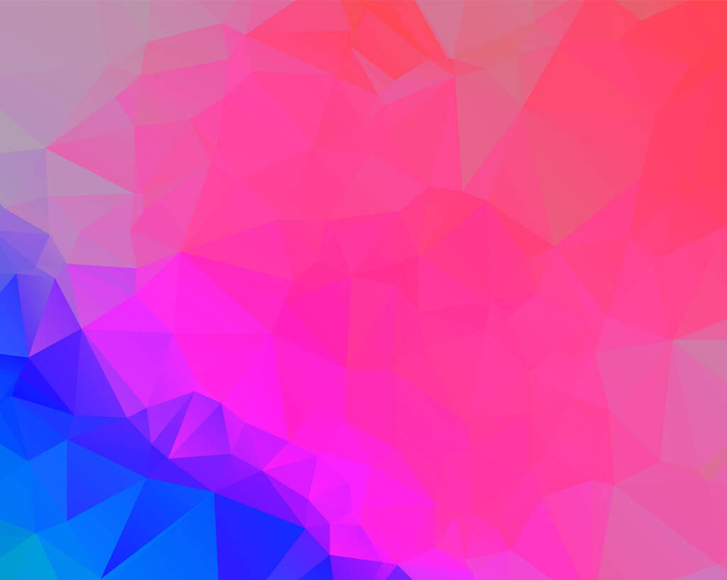 Rainbow Polygon Background