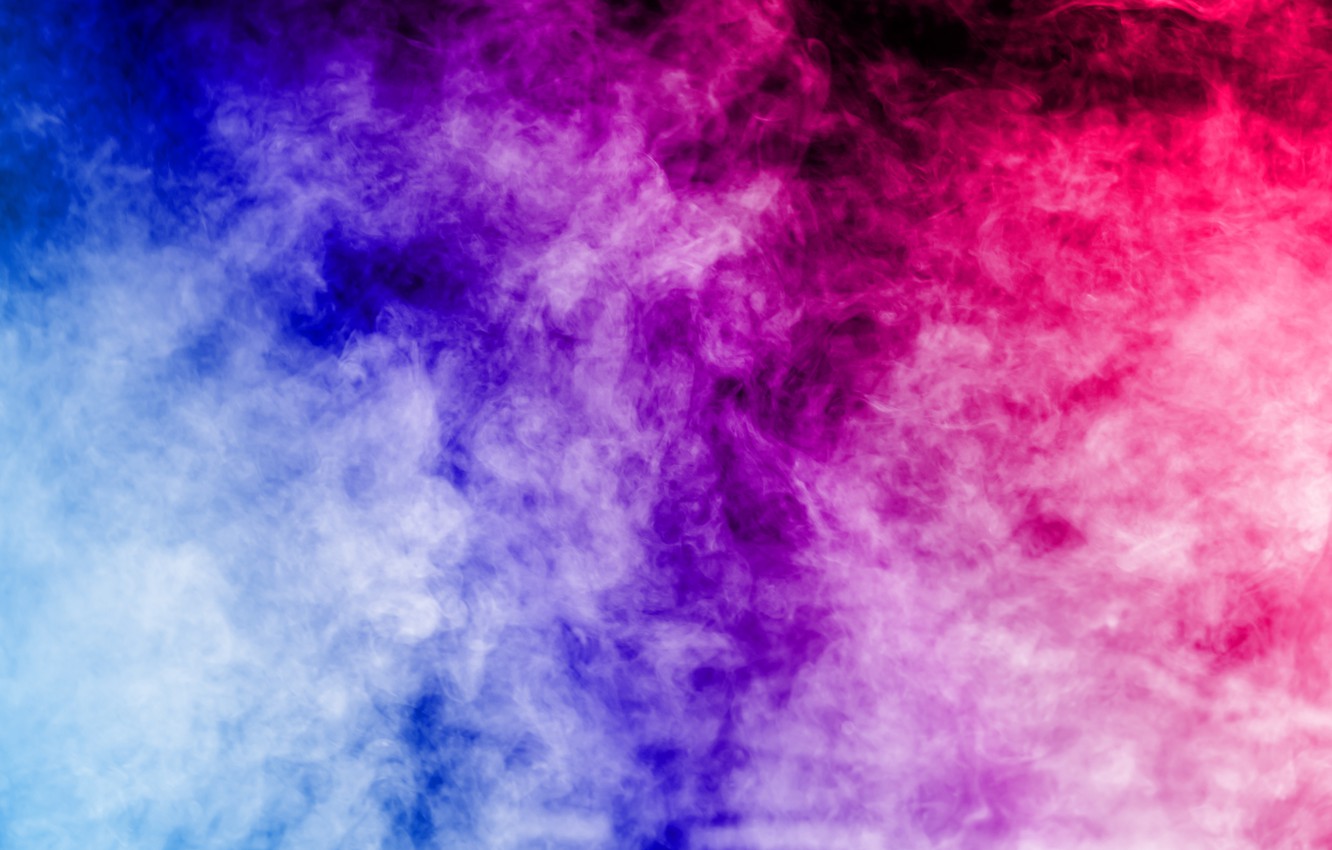 Rainbow Smoke Background