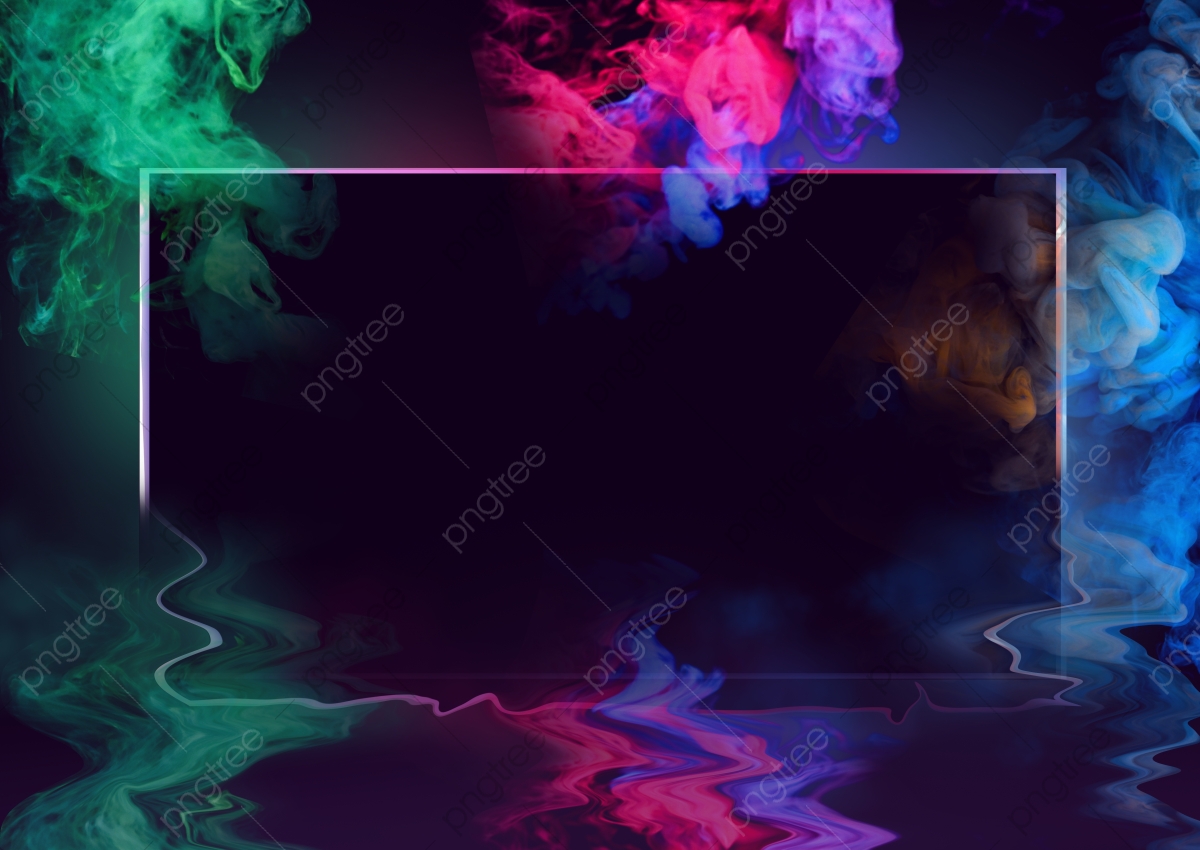 Rainbow Smoke Background