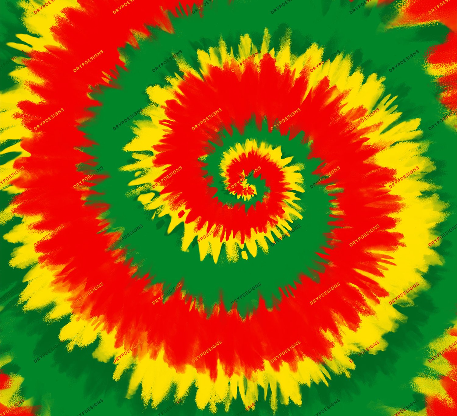 Rasta Tie Dye Background