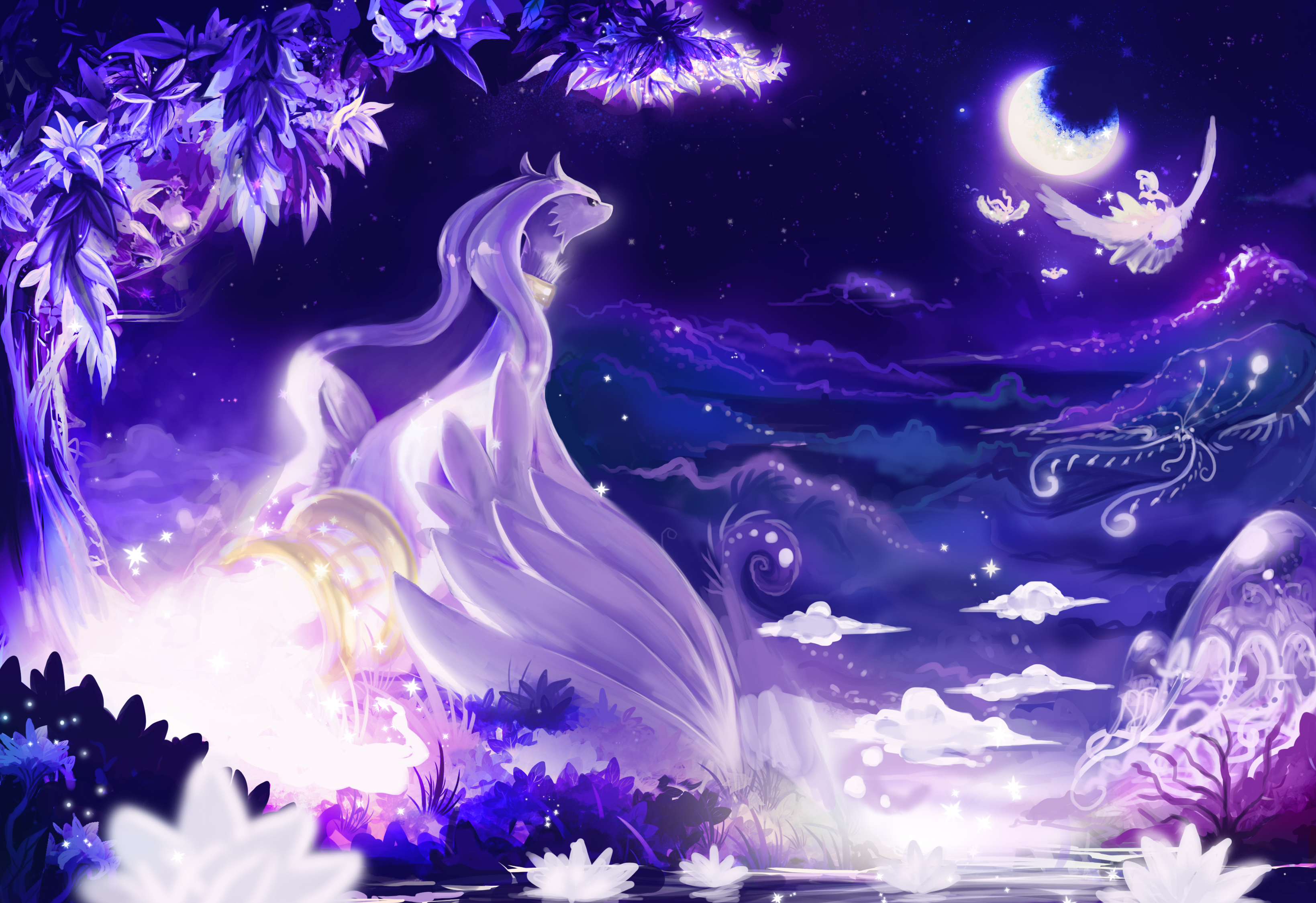 Reshiram Background