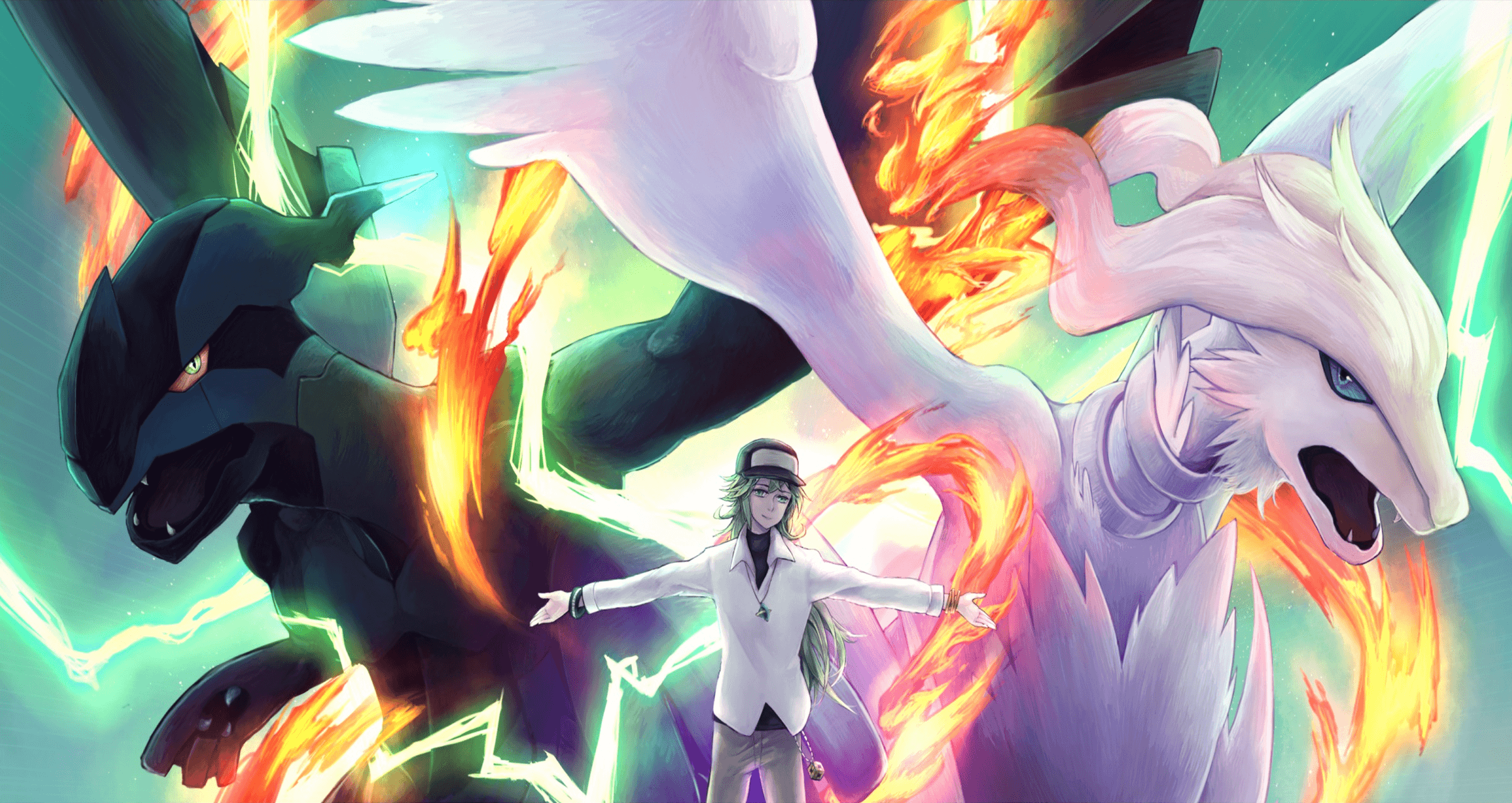 Reshiram Background