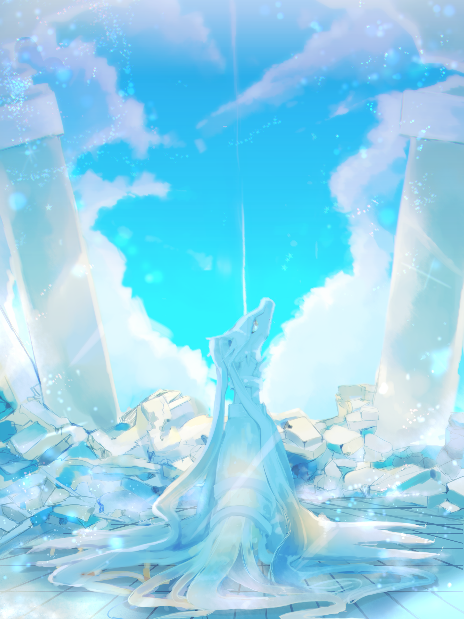 Reshiram Background