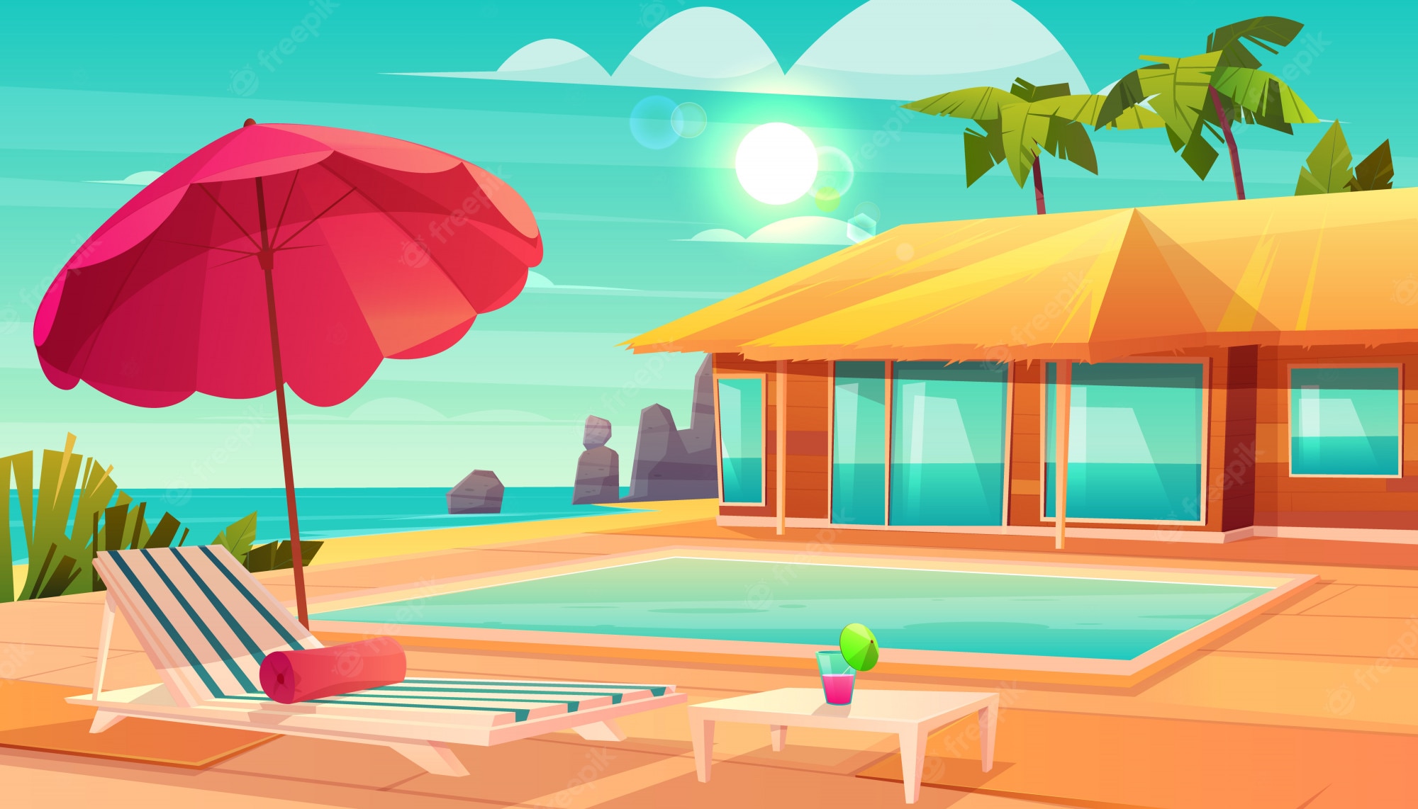 Resort Background