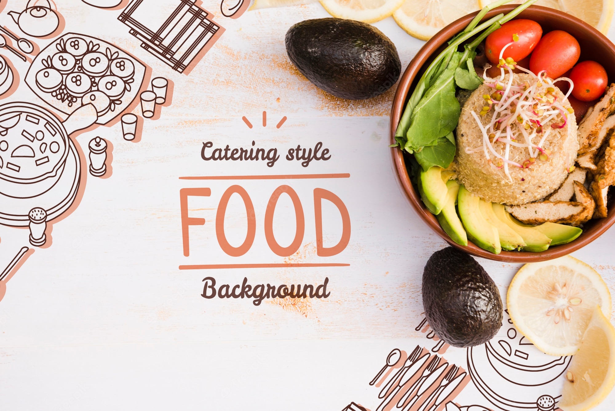 Restaurant Food Background