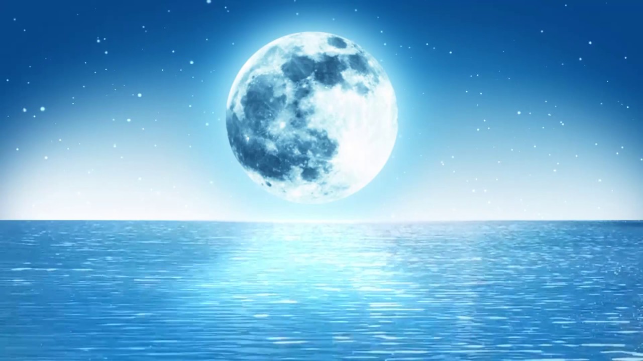 Romantic Moonlight Background