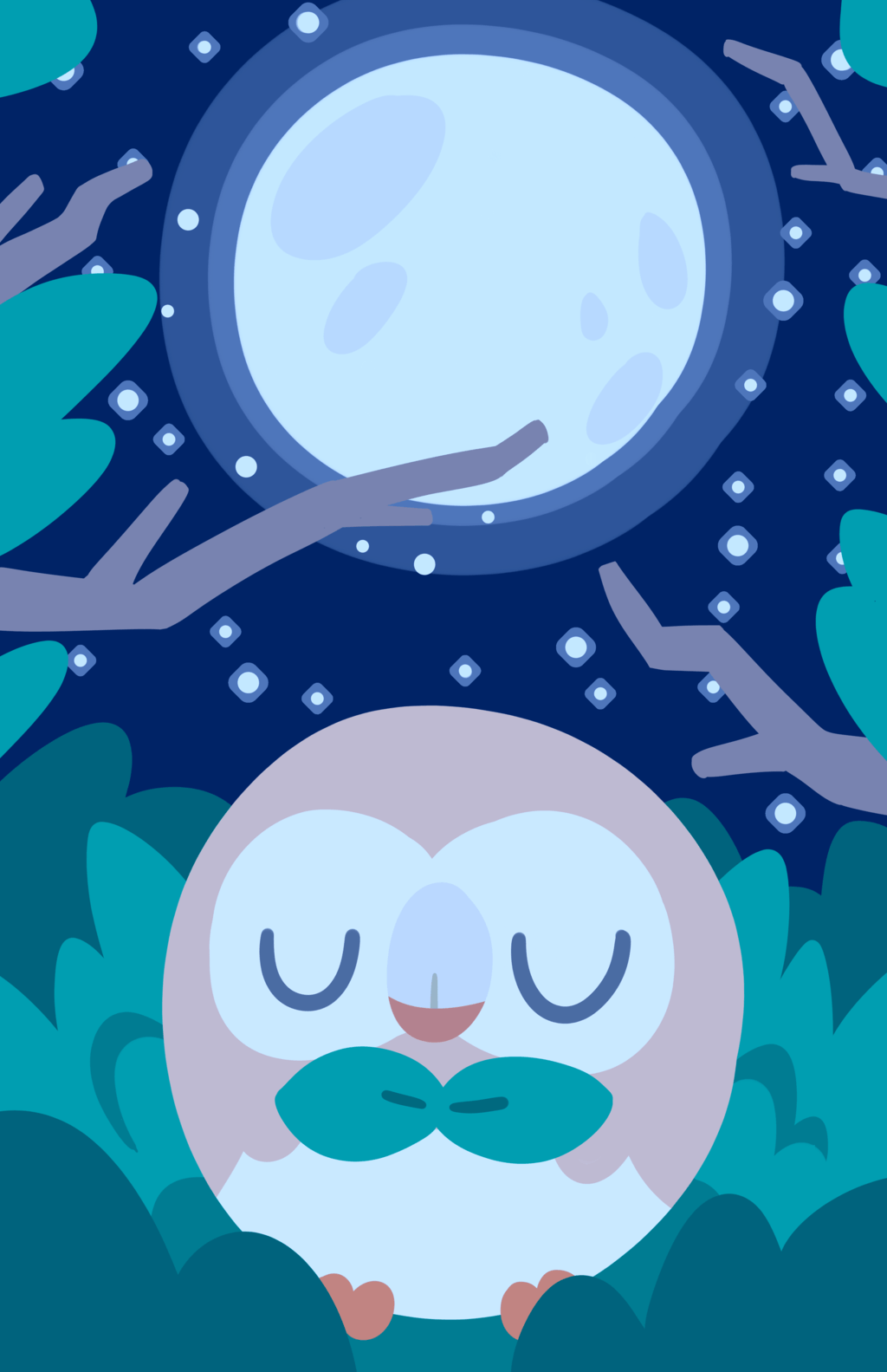 Rowlet Background