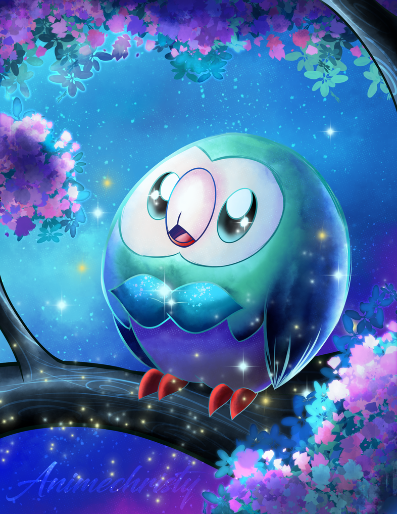 Rowlet Background