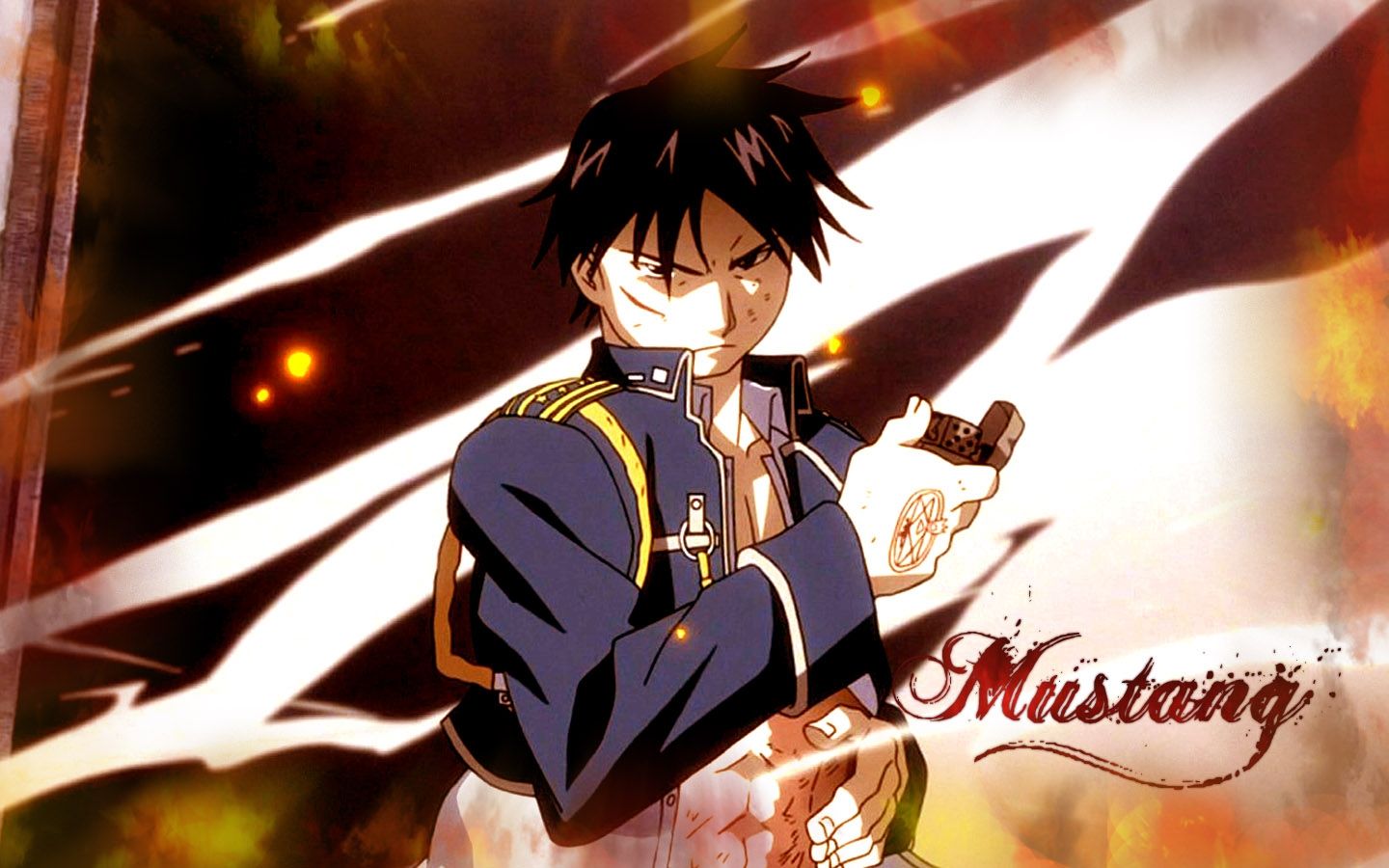 Roy Mustang Background