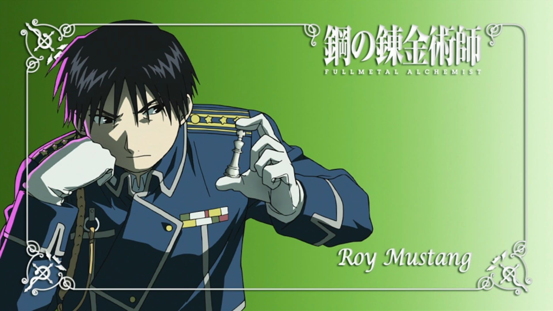 Roy Mustang Background