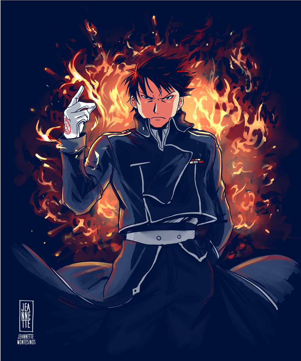 Roy Mustang Background