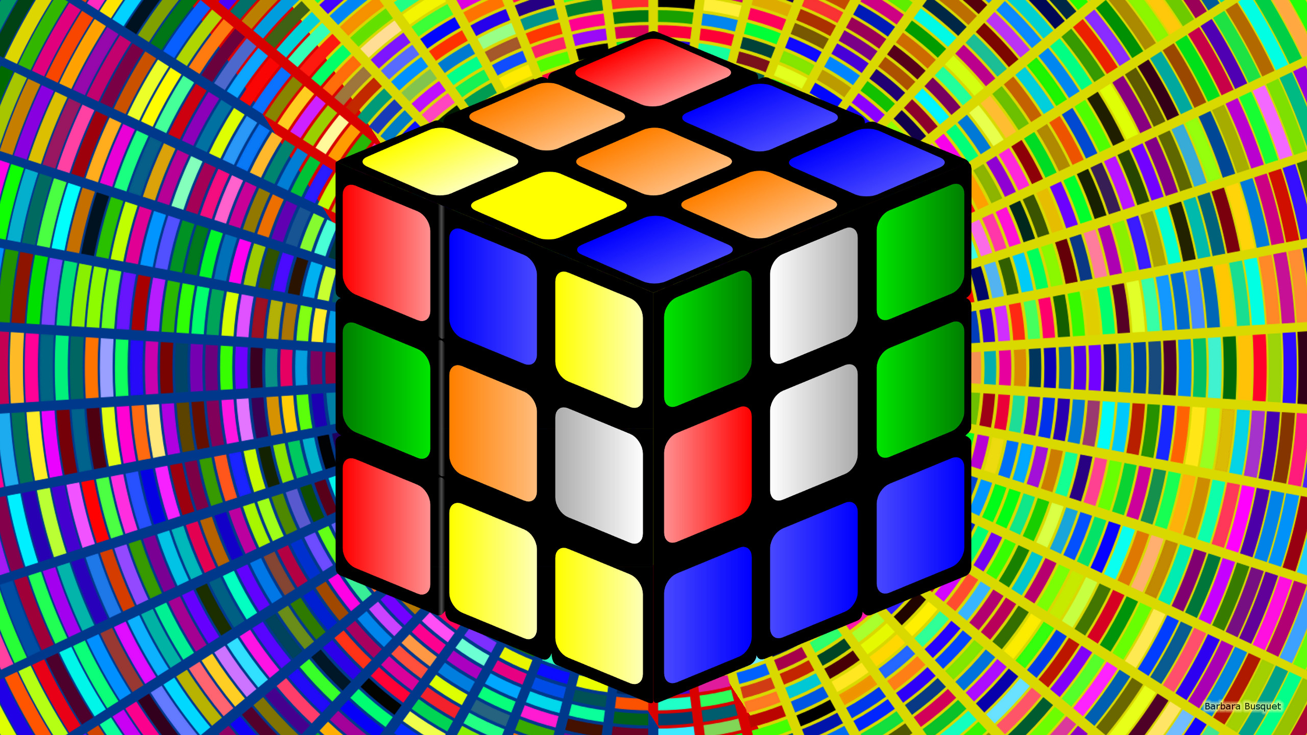 Rubix Cube Background