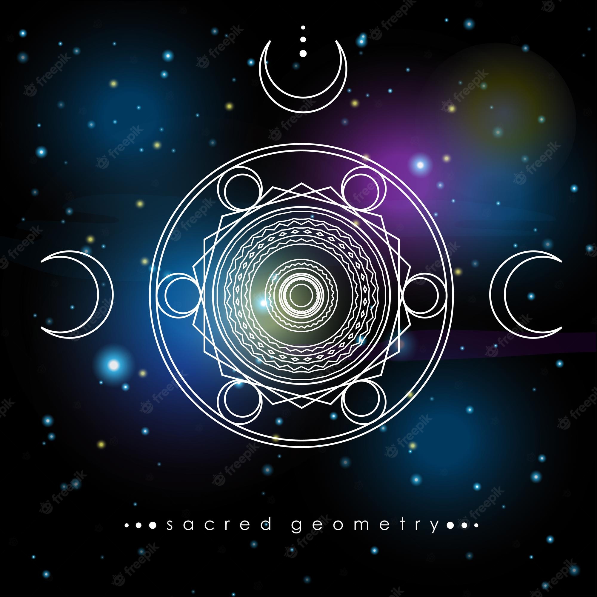 Sacred Geometry Background