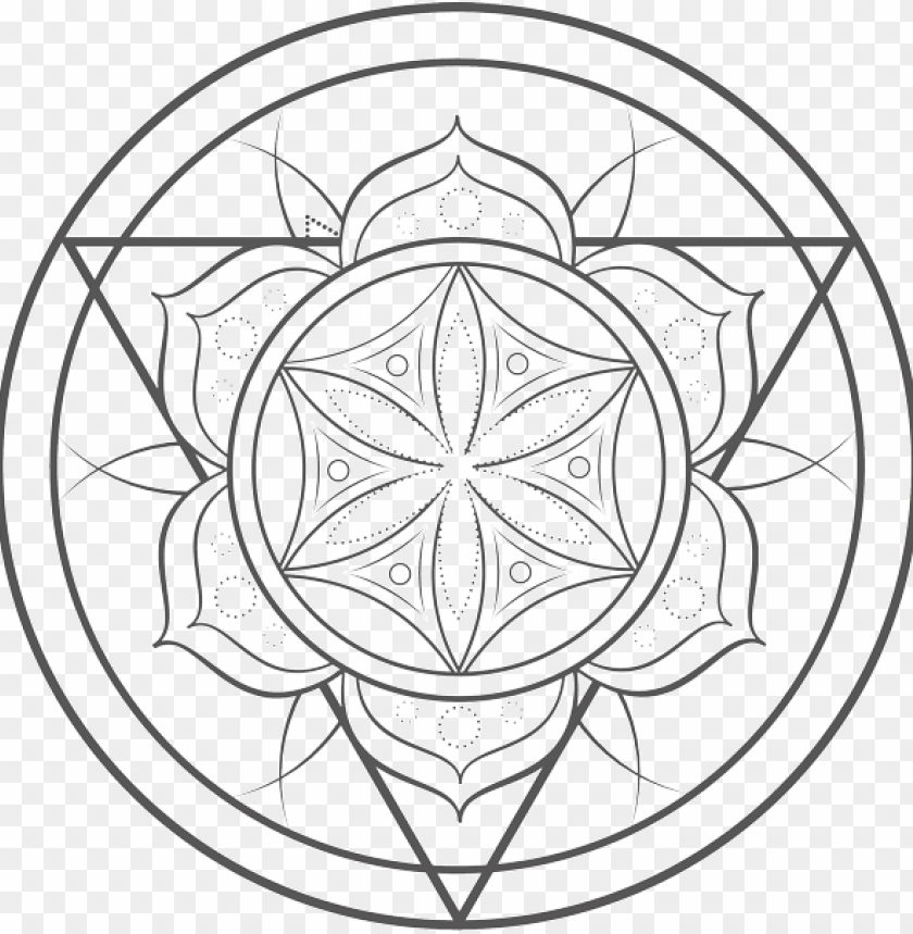 Sacred Geometry Background