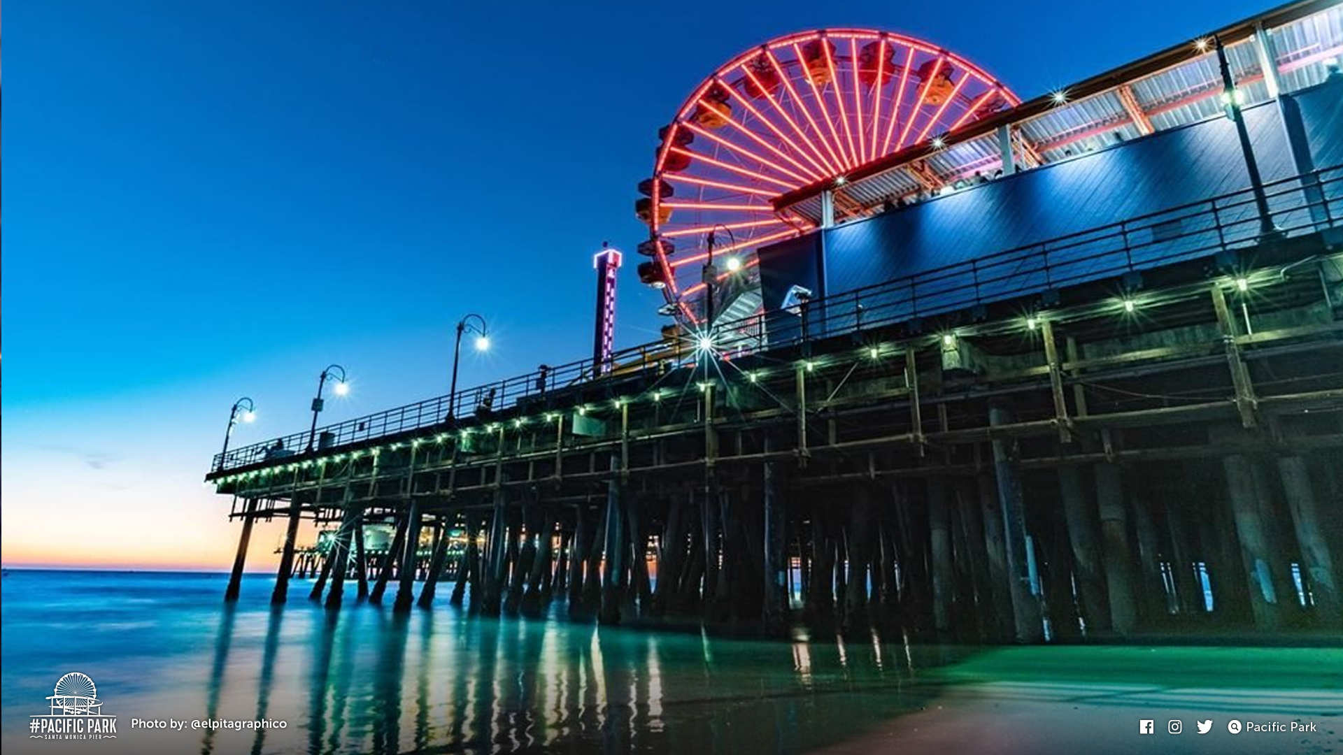 Santa Monica Zoom Background