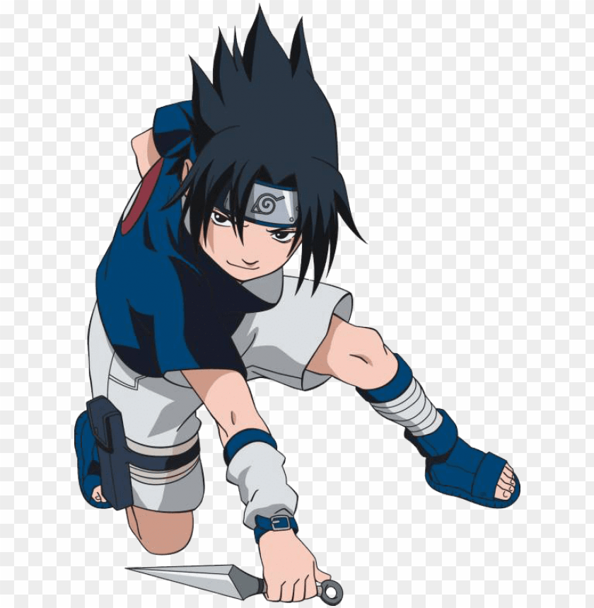 Sasuke White Background