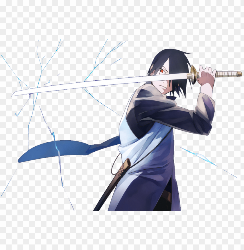 Sasuke White Background