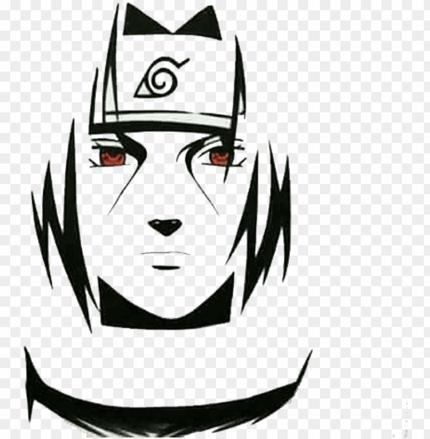 Sasuke White Background