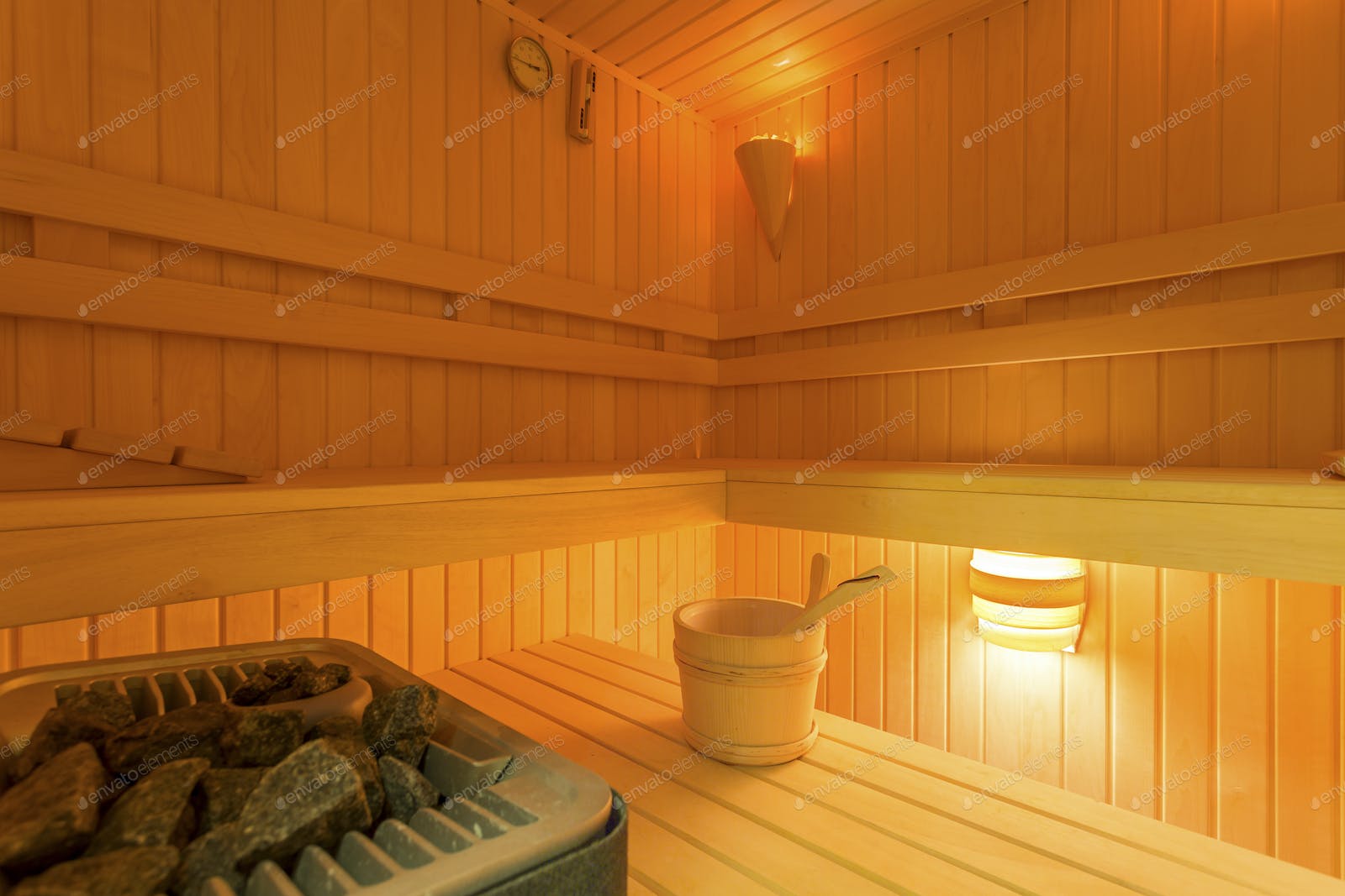 Sauna Background