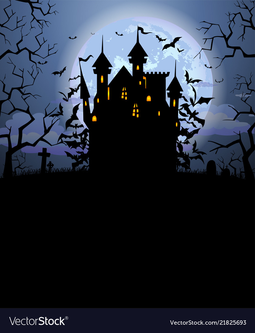 Scary Castle Background