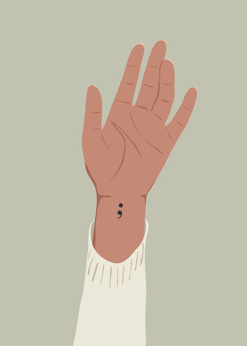 Semicolon Background