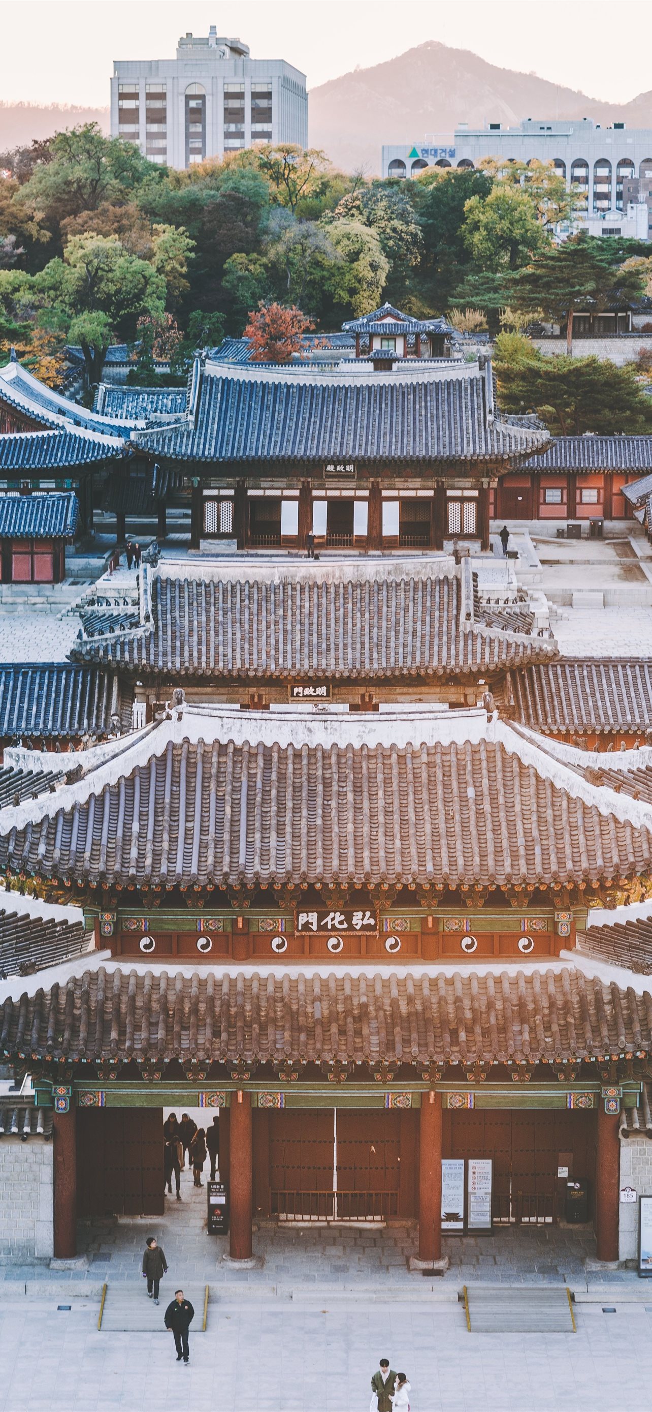 Seoul Korea Background