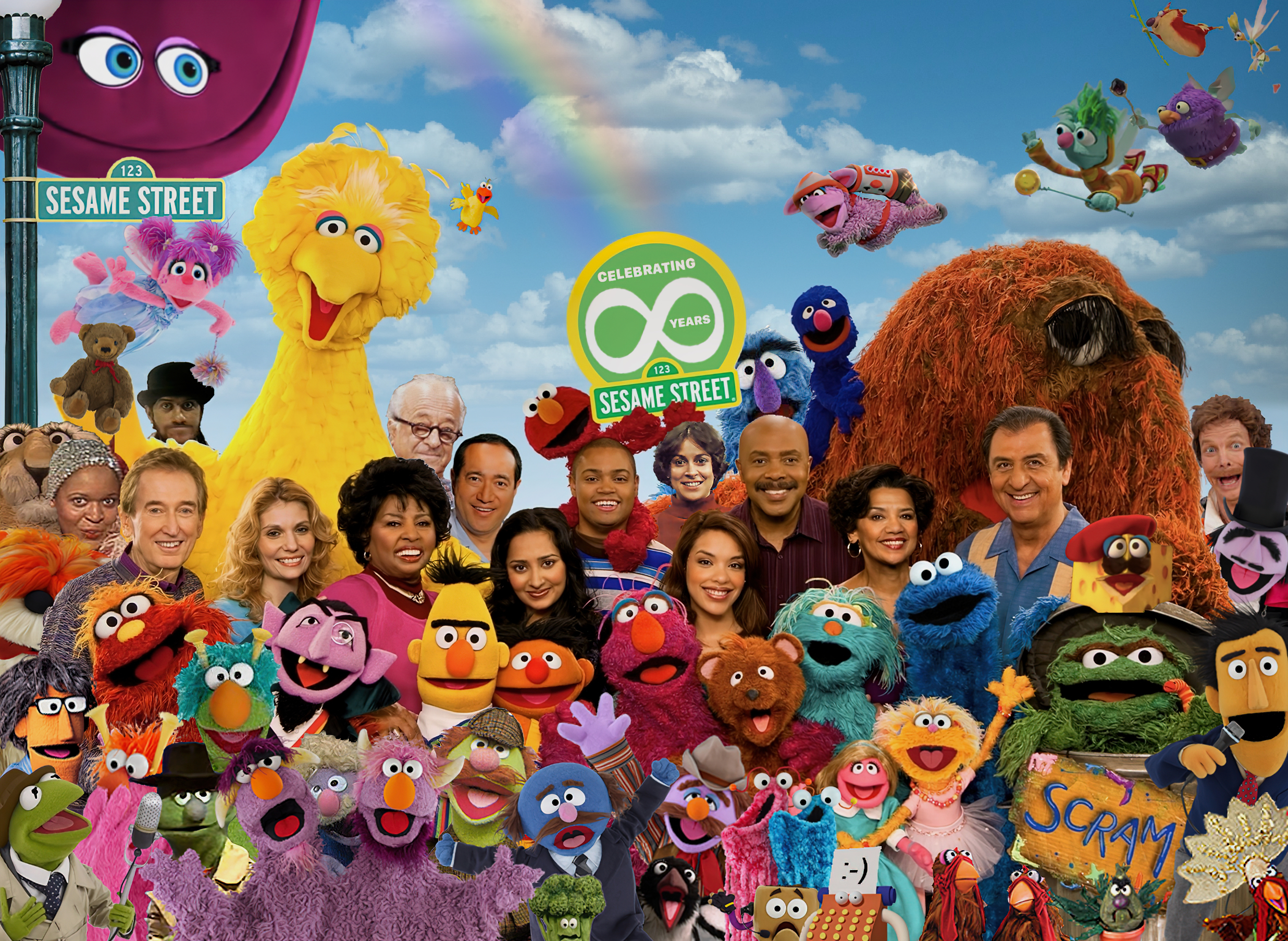 Sesame Street Background