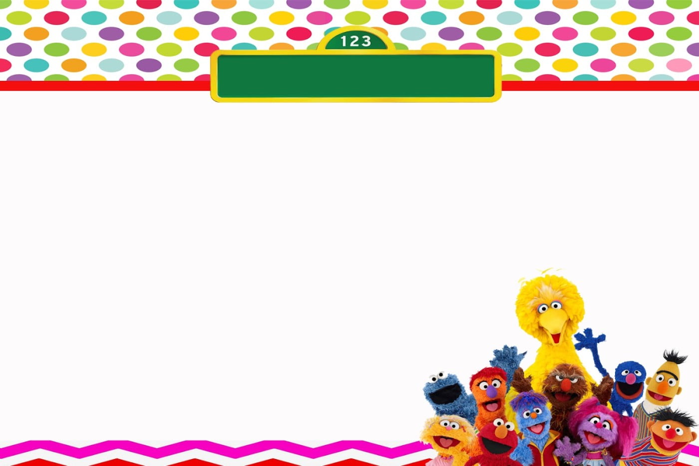 Sesame Street Background