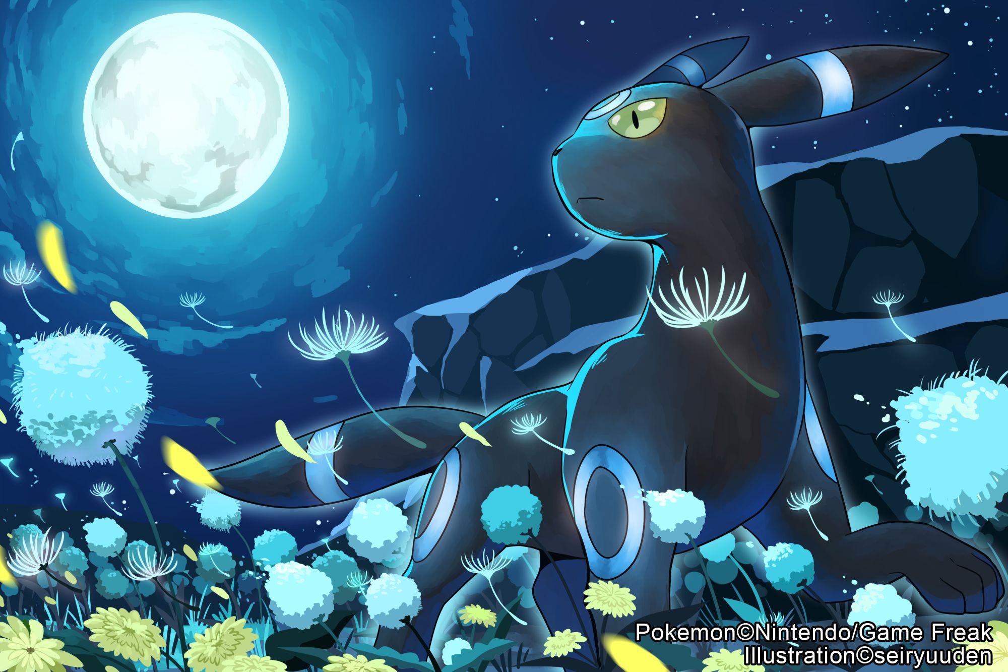 Shiny Umbreon Background