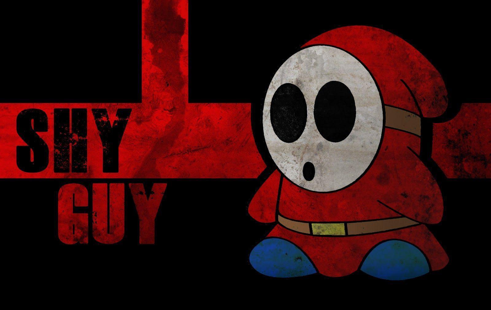 Shy Guy Background