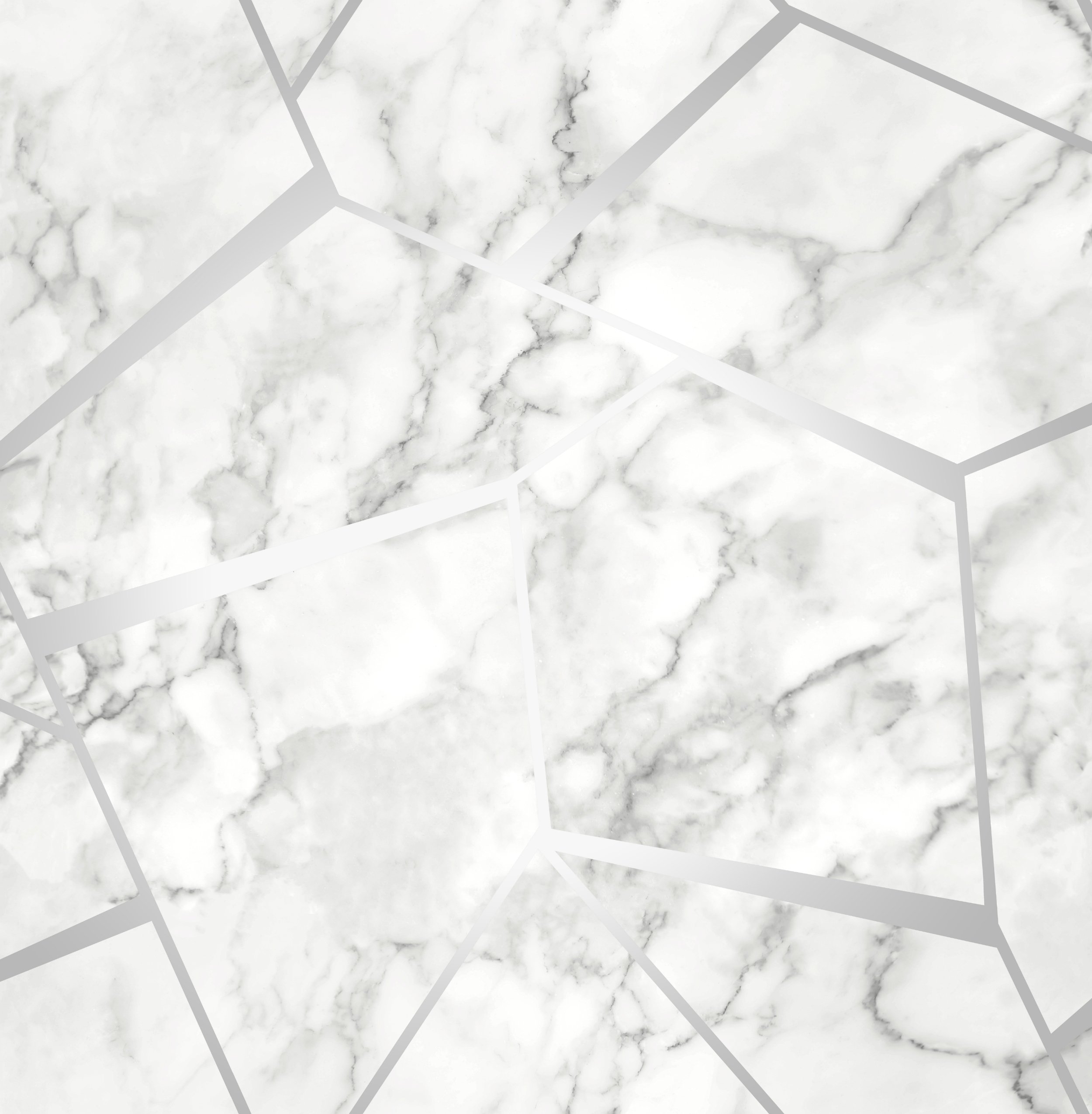 Silver Marble Background