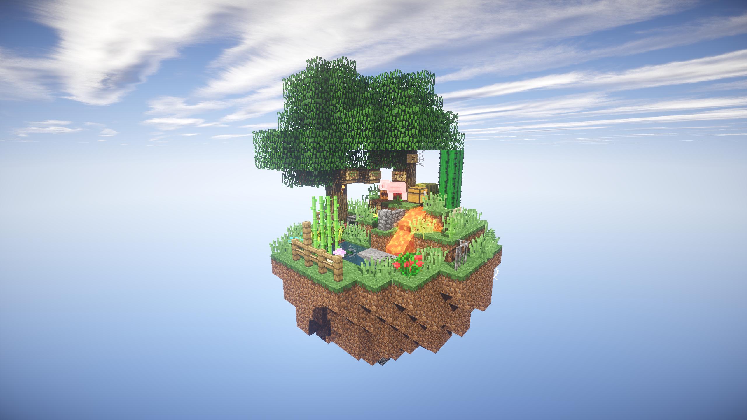 Skyblock Background