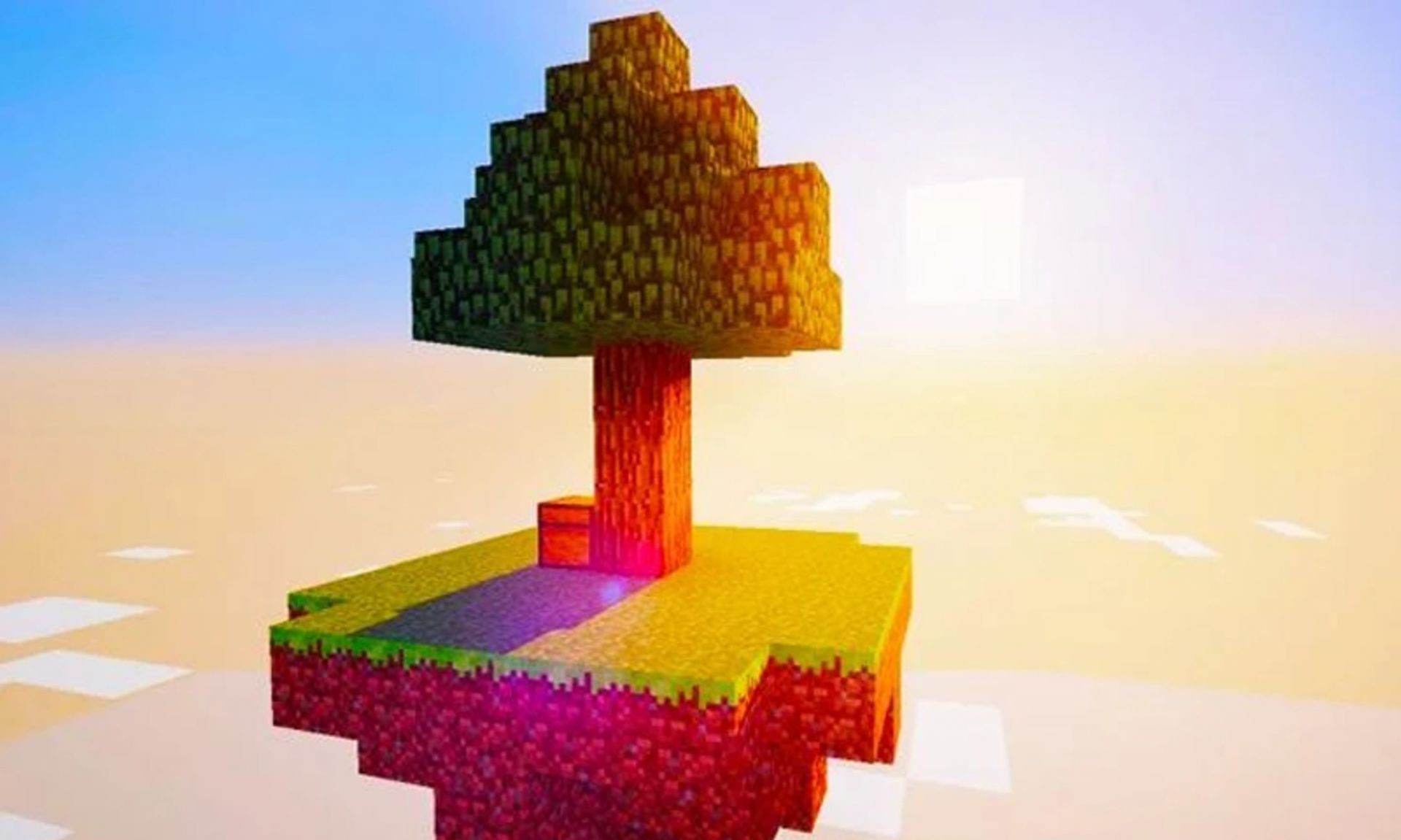 Skyblock Background