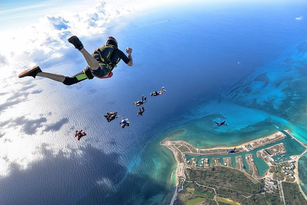 Skydiving Background For Zoom