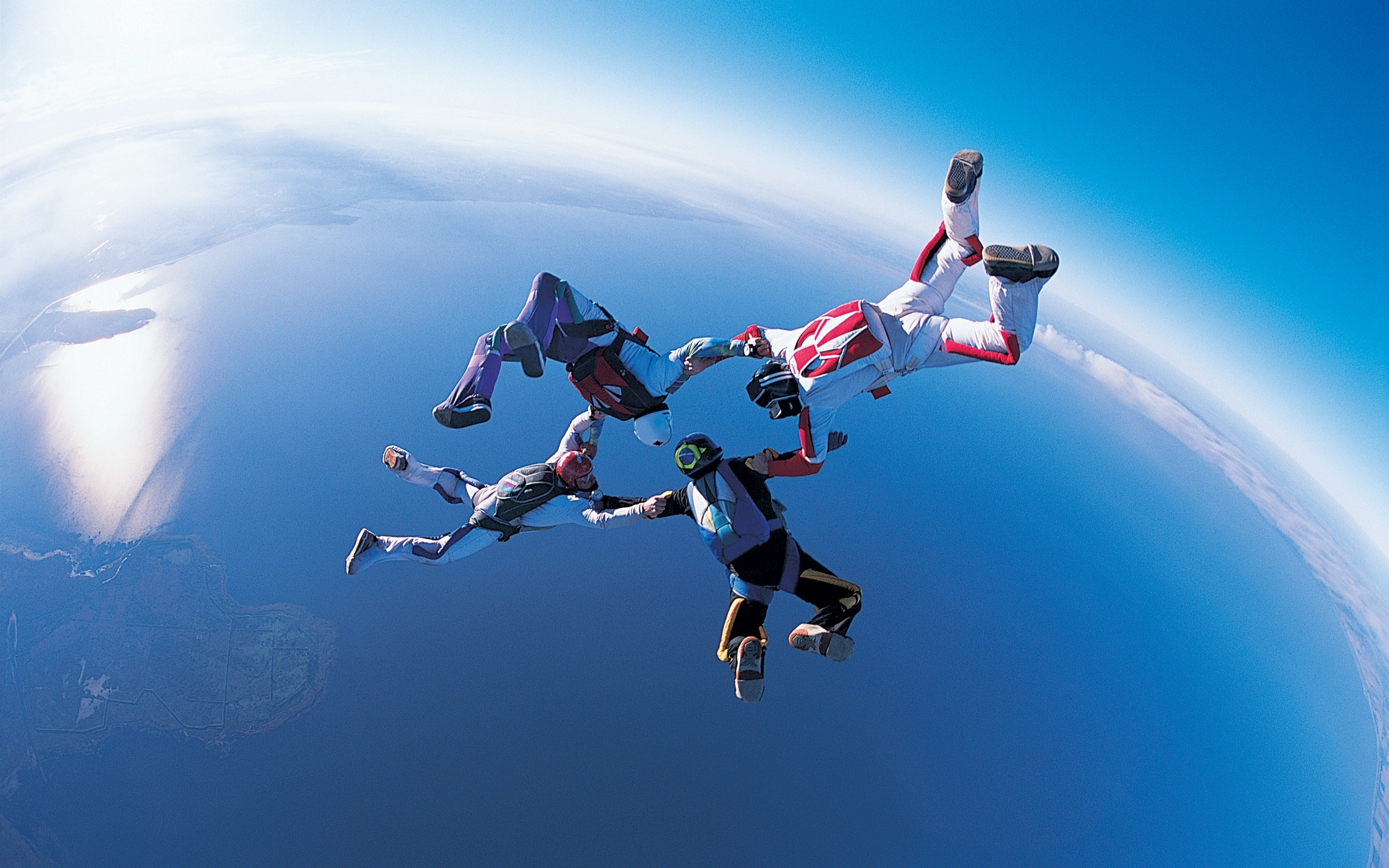 Skydiving Background For Zoom