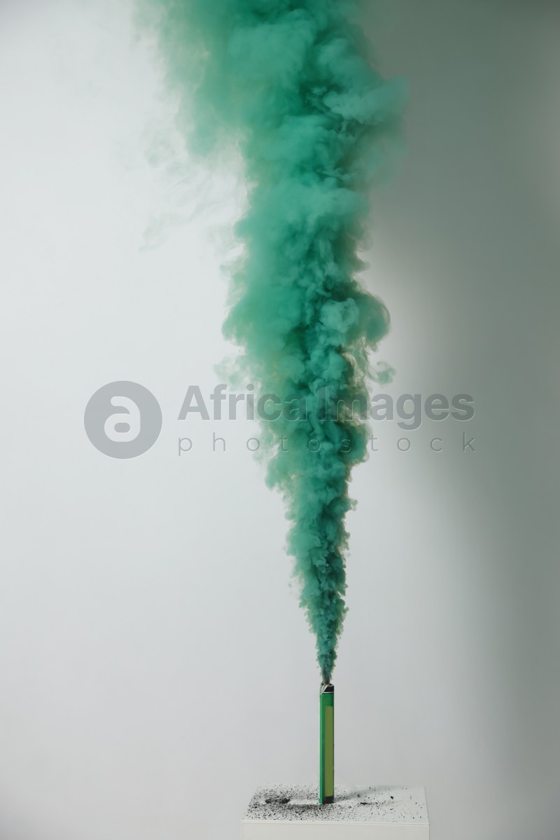 Smoke Bomb Background