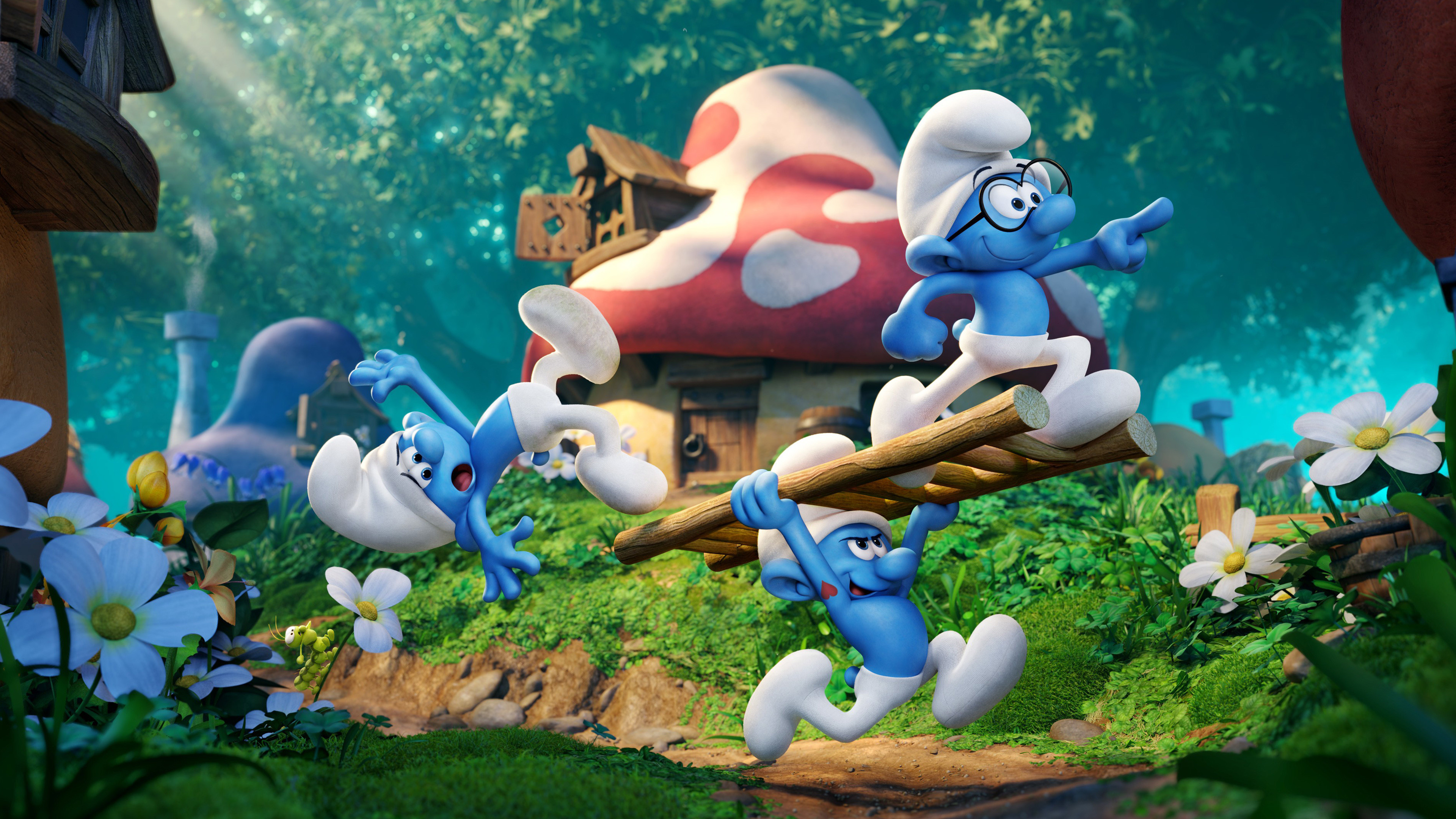 Smurfs Background