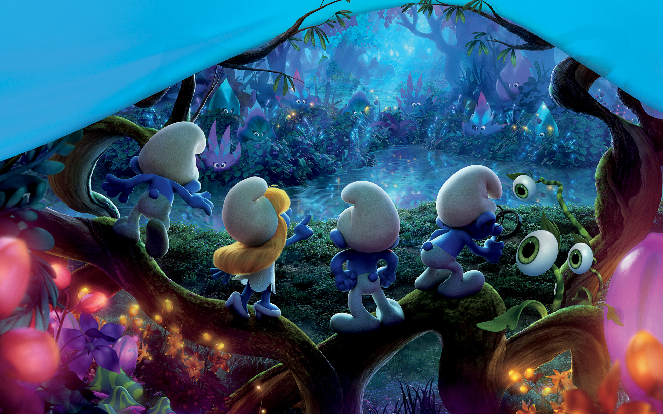 Smurfs Background