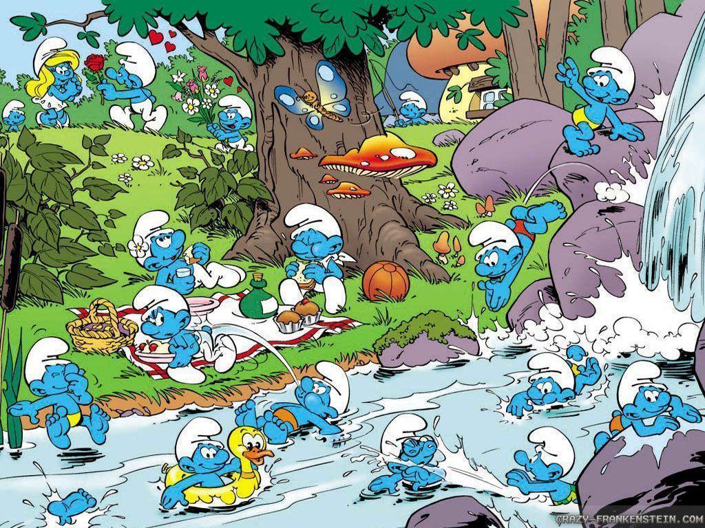 Smurfs Background