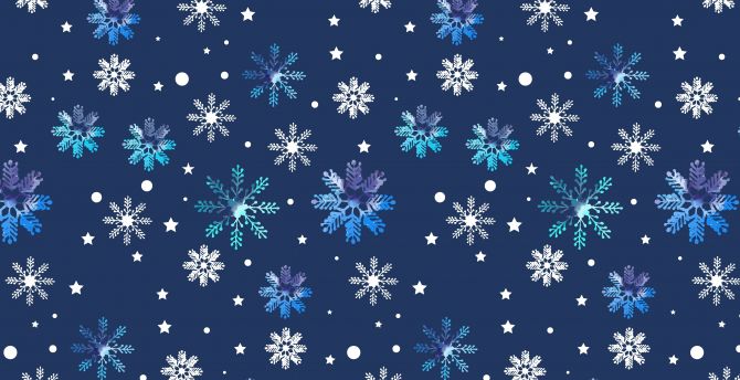 Snowflake Desktop Background