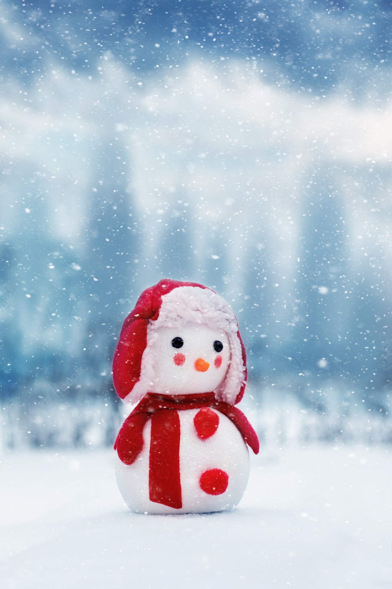 Snowman Background Iphone