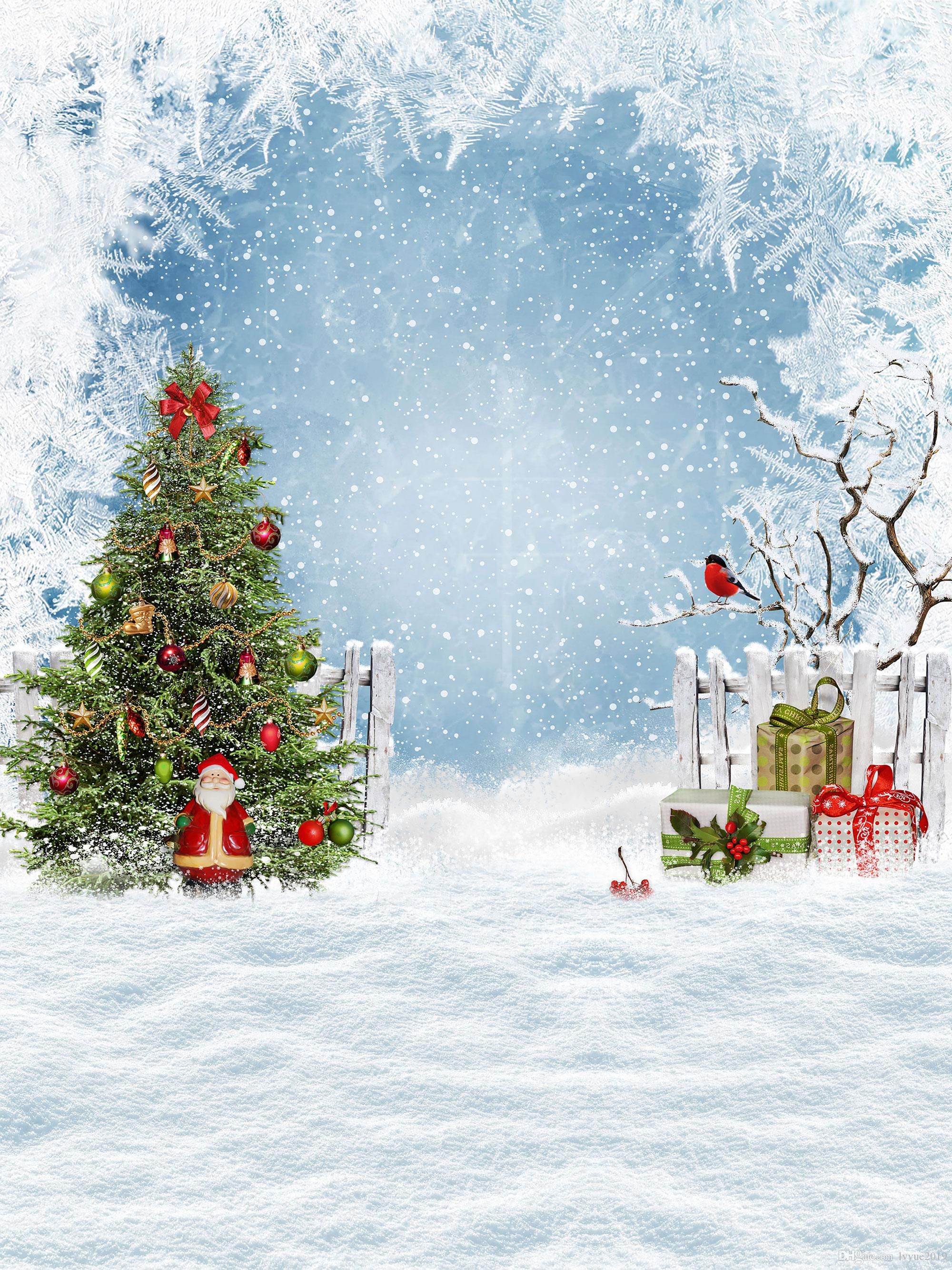 Snowy Christmas Backgrounds